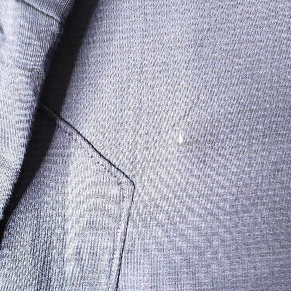 Under Armour UA Sweatshirt Pullover ColdGear Men’s Large Fitted Blue 1/4 Zip - Picture 7 of 9